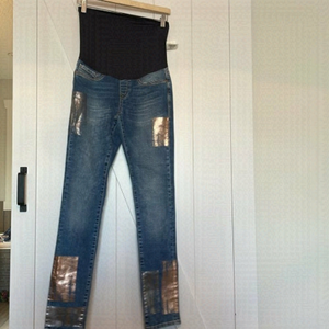 𝅺MAVI maternity stretch stomach waist sz 25 NWT